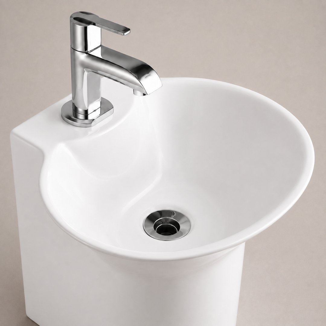 RIGA One Piece Basin Wash Basin - My Home Studio